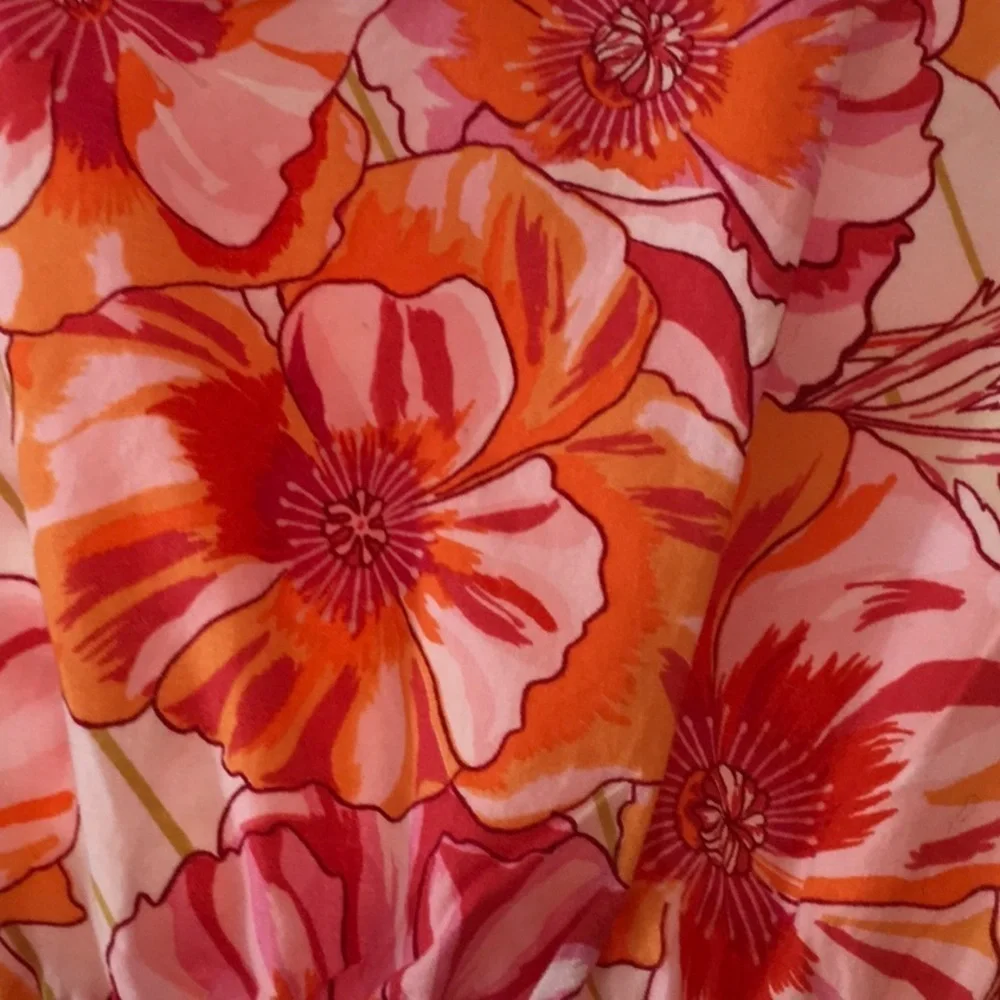 🌺Emerald August (6) gorgeous floral dress EUC 🌺